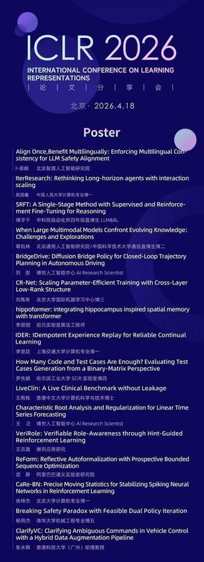  从1.9万篇投稿中突围：ICLR 2026论文分享会的核心技术洞察 IT技术